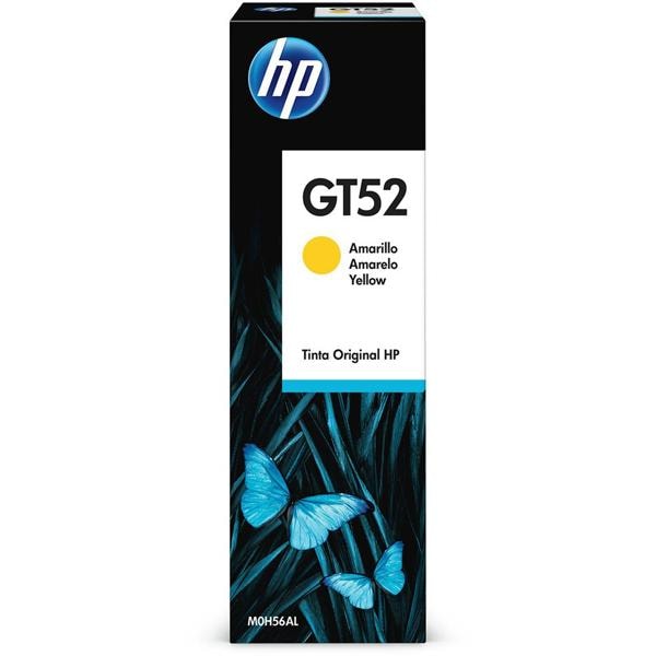 Garrafa de Tinta Original Amarela HP GT52 (M0H56AL) Para HP Deskjet 5810, 5820, HP - CX 1 UN