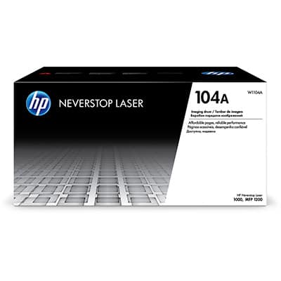 Tambor de imagem HP Neverstop preto 104A W1104A HP CX 1 UN