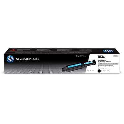 Kit Recarga Toner HP 103A, Neverstop, Preto, Original, W1103AB, HP - CX 1 UN