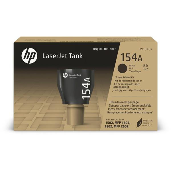 Kit recarga HP LaserJet Tank, Preto, W1540A, HP - 1 UN