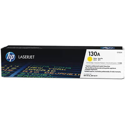 Toner HP 130A Amarelo Laserjet Original (CF352AB) Para HP Laserjet M176n, M177fw CX 1 UN