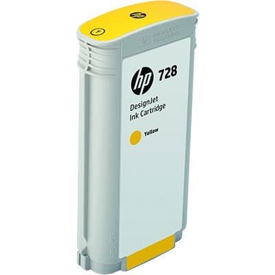 Cartucho HP 728 amarelo 300ml F9K15A HP CX 1 UN