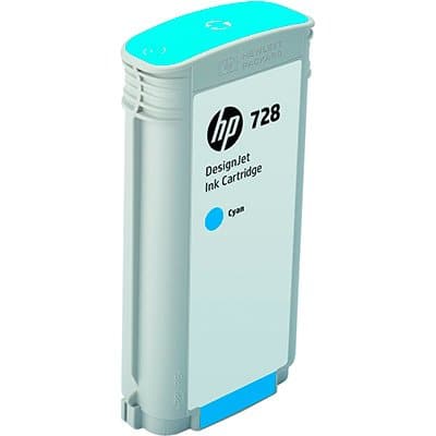 Cartucho HP 728 ciano 300ml F9K17A HP CX 1 UN