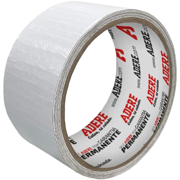 Fita adesiva multiuso 45mmx5m silver tape branca  805s Adere RL 1 UN