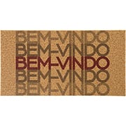 Tapete capacho, Bem-vindo, Degradê, 40 x 75cm, Kapazi - PT 1 UN Tapete capacho, Bem-vindo, Degradê, 40 x 75cm, Kapazi - PT 1 UN