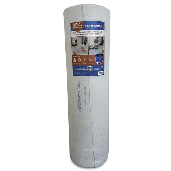 Protetor de piso atco protege pro, 1m x 25m, 91.0001, Atco Plasticos Ltda - PT 1 UN