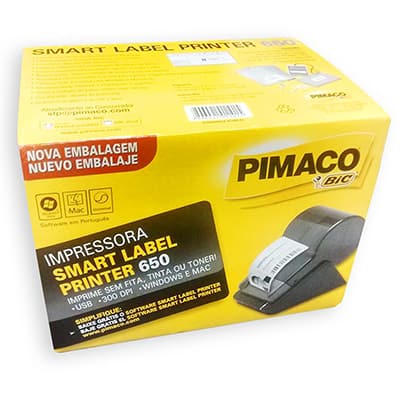 Impressora térmica p/etiquetas Smart Label 938501 Pimaco CX 1 UN