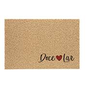 Tapete capacho, Doce lar, Bege, 40 x 60cm, Kapazi - PT 1 UN Tapete capacho, Doce lar, Bege, 40 x 60cm, Kapazi - PT 1 UN