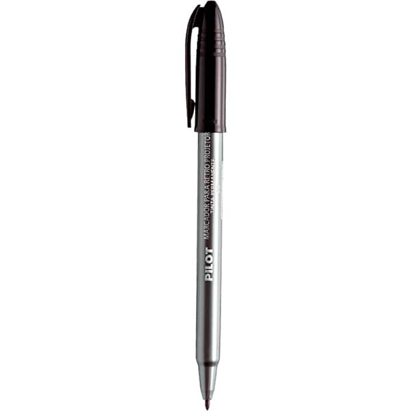 Caneta para retro-projetor preta 2,0mm CX012PR Pilot BT 1 UN