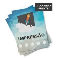 Impressões A4 / 4x0 / couché fosco 300g/m² 1 UN