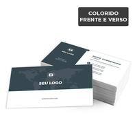 Cartão de Visita 9x5cm/4x4/reciclato 240g/m² - Kcp PT 100 UN
