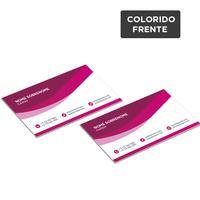 Cartão de Visita 9x5cm/4x0/offset 240g/m²/lm.fosca - Kcp PT 100 UN