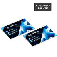 Cartão de Visita 9x5cm/4x0/offset 240g/m²/lm.brilho f/v - Kcp PT 100 UN