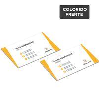 Cartões de Visita 8,5x5,5cm / 4x0 / couché fosco 300g/m² PT 100 UN
