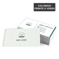Cartão de Visita 8,5x5,5cm / 4x4 / offset 240g/m² / laminação fosca f/v ref. 07 KCP - PT 1 UN