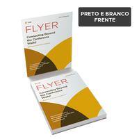 Flyers e Panfletos DL (10x20cm) / 1x0 / offset 150g/m² PT 100 UN