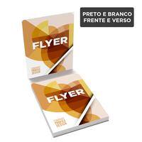 Flyers e Panfletos DL (10x20cm) / 1x1 / offset 150g/m² PT 100 UN