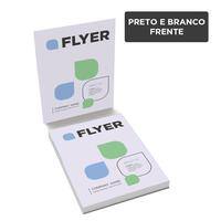 Flyers e Panfletos DL (10x20cm) / 1x0 / couché fosco 150g/m² PT 100 UN