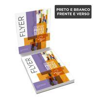 Flyers e Panfletos DL (10x20cm) / 1x1 / couché fosco 150g/m² PT 100 UN