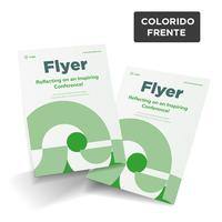 Flyers e Panfletos DL (10x20cm) / 4x0 / offset 90g/m² PT 100 UN