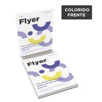 Flyers e Panfletos DL (10x20cm) / 4x0 / couché fosco 150g/m² PO 100 UN