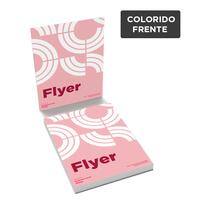 Flyers e Panfletos DL (10x20cm) / 4x0 / reciclato 150g/m² PT 100 UN