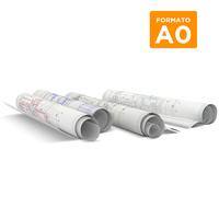 Plotagem A0/4x0/vegetal 92g/m²/dobra A4 (padrão ABNT) - Kcp UN 1 UN