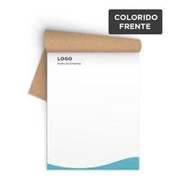 Blocos A6 / 4x0 / offset 75g/m² / 50 folhas PT 10 UN