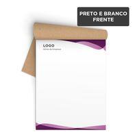 Blocos A6 / 1x0 / offset 75g/m² / 100 folhas PT 10 UN