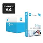 Papel Sulfite A4, 75g, 210mmx297mm, Caixa com 10 resmas - 5000 Folhas, HP Office - CX 1 UN