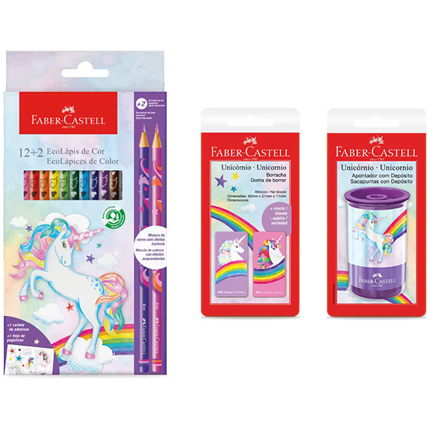 Kit Unicórnio, Faber-Castell - 1 UN Kit Unicórnio, Faber-Castell - 1 UN