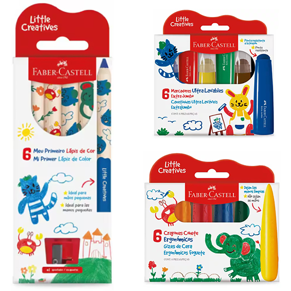 Linha Pequenos Artistas, Faber-Castell - 1 UN Linha Pequenos Artistas, Faber-Castell - 1 UN