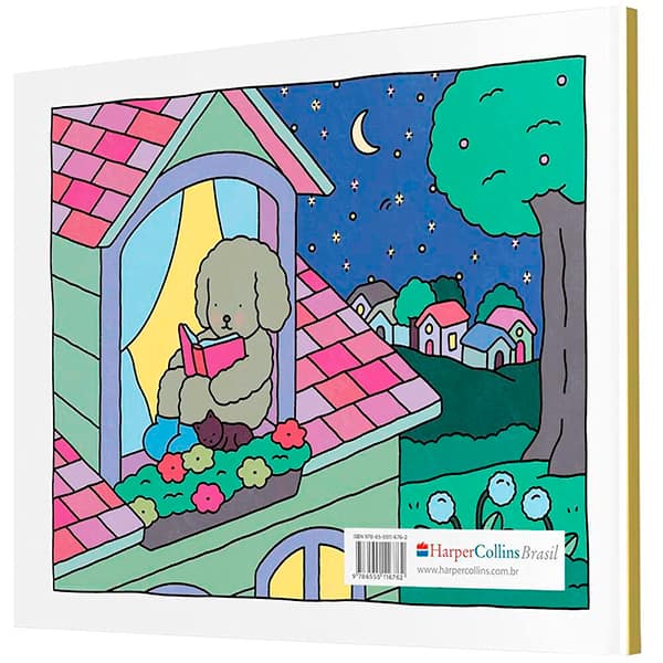Kit de Colorir Do Dia para Noite – Bobbie Goods + Lápis De Cor redondo Supersoft, 50 Cores, Faber-Castell - ET 50 UN