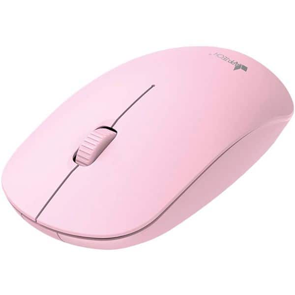 Mouse sem fio, 1200DPI, Rosa, MW251, App-Tech + Pilha Alcalina Duracell Pequena AA, Optimum CX 1 UN