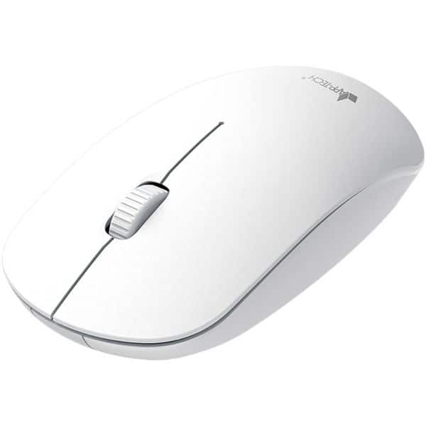 Mouse sem fio, 1200DPI, Branco, MW252, App-Tech + Pilha Alcalina Duracell Pequena AA, Optimum CX 1 UN