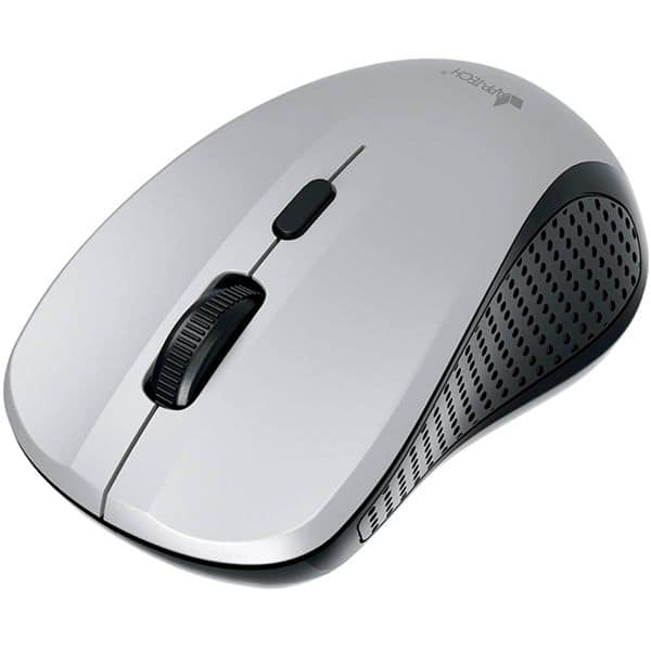 Mouse sem fio, 1600DPI, Cinza, MW351, App-Tech + Pilha Alcalina Duracell Palito AAA, Optimum CX 1 UN