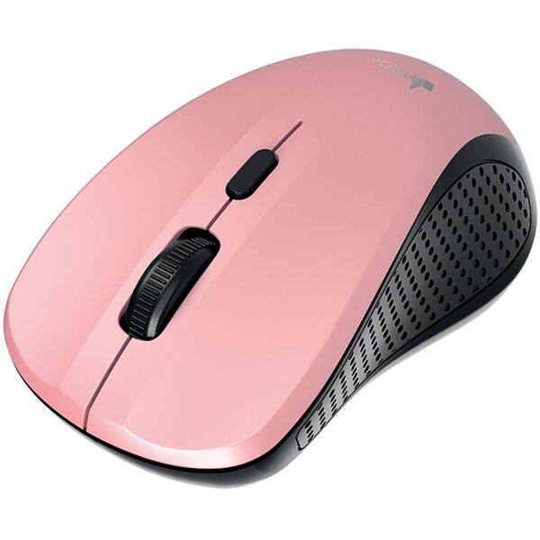 Mouse sem fio, 1600DPI, Rosa, MW352, App-Tech + Pilha Alcalina Duracell Palito AAA, Optimum CX 1 UN