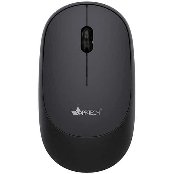 Mouse sem fio bluetooth, 1200DPI, Preto, MWB450, App-Tech + Pilha Alcalina Duracell Pequena AA, Optimum CX 1 UN