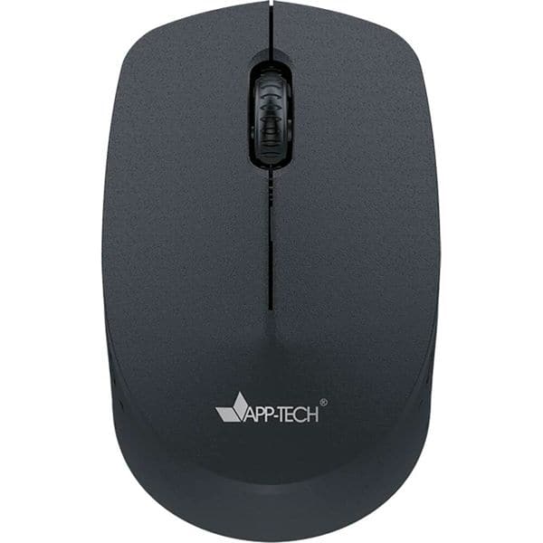 Mouse sem fio bluetooth, 1200DPI, Preto, MW100, App-Tech + Pilha Alcalina Duracell Pequena AA, Optimum CX 1 UN
