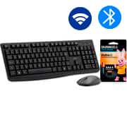 Teclado e Mouse sem Fio, Wireless, Padrão ABNT2, Preto, KMW271, Ergo + Pilha Alcalina Duracell Palito AAA, Optimum CX 1 UN Teclado e Mouse sem Fio, Wireless, Padrão ABNT2, Preto, KMW271, Ergo + Pilha Alcalina Duracell Palito AAA, Optimum CX 1 UN