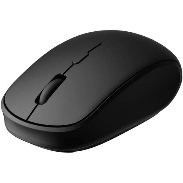 Mouse sem fio, 1600 DPI, Preto, MW7123, Ergo + Pilha Alcalina Duracell Pequena AA, Optimum CX 1 UN