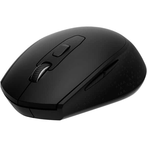 Mouse sem fio, 1600 DPI, Preto, MW7030B, Ergo + Pilha Alcalina Duracell Pequena AA, Optimum CX 1 UN