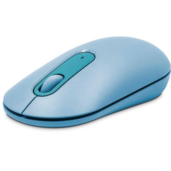 Mouse sem fio, 1600 DPI, Azul, MW7034BL, Ergo + Pilha Alcalina Duracell Pequena AA, Optimum CX 1 UN