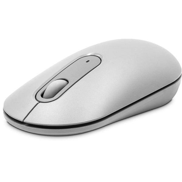Mouse sem fio, 1600 DPI, Branco, MW7034W, Ergo + Pilha Alcalina Duracell Pequena AA, Optimum CX 1 UN