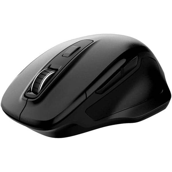 Mouse ergonômico sem fio, 1600 DPI, Preto, MW7052, Ergo + Pilha Alcalina Duracell Pequena AA, Optimum CX 1 UN