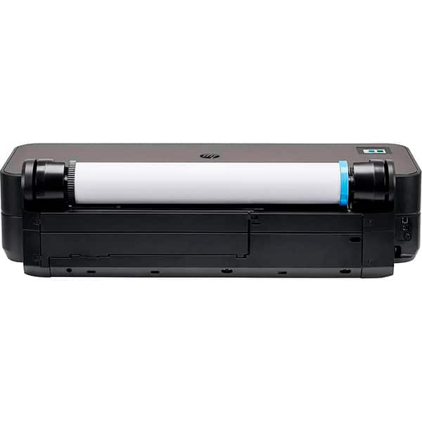 Impressora Plotter DesignJet T230 24" com suporte, Colorida, Wi-fi, Conexão Ethernet, Bivolt, 5HB07D, + Alimentador automático de folha para Designjet, T200/T600, 8AJ60A, HP - CX 1 UN