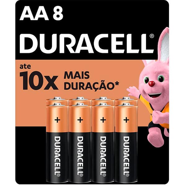 Pilha alcalina pequena AA 1.5V 80673780 Duracell BT 1 UN