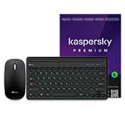 Teclado e Mouse sem Fio Recarregável, Wireless e Bluetooth, Padrão ABNT2, Preto, KMWRB500, App-Tech + Kaspersky Antivírus Premium, 5 dispositivos, 12 meses, KL1047KDEFS, Kaspersky - CX 1 UN Teclado e Mouse sem Fio Recarregável, Wireless e Bluetooth, Padrão ABNT2, Preto, KMWRB500, App-Tech + Kaspersky Antivírus Premium, 5 dispositivos, 12 meses, KL1047KDEFS, Kaspersky - CX 1 UN