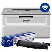 Impressora laser HLB2080DW, Monocromática, Impressão duplex, Conexões Ethernet, Wifi e Wi-fi direct, 110v, + Cartucho toner, Preto, TNB021BR, Brother - CX 1 UN Impressora laser HLB2080DW, Monocromática, Impressão duplex, Conexões Ethernet, Wifi e Wi-fi direct, 110v, + Cartucho toner, Preto, TNB021BR, Brother - CX 1 UN
