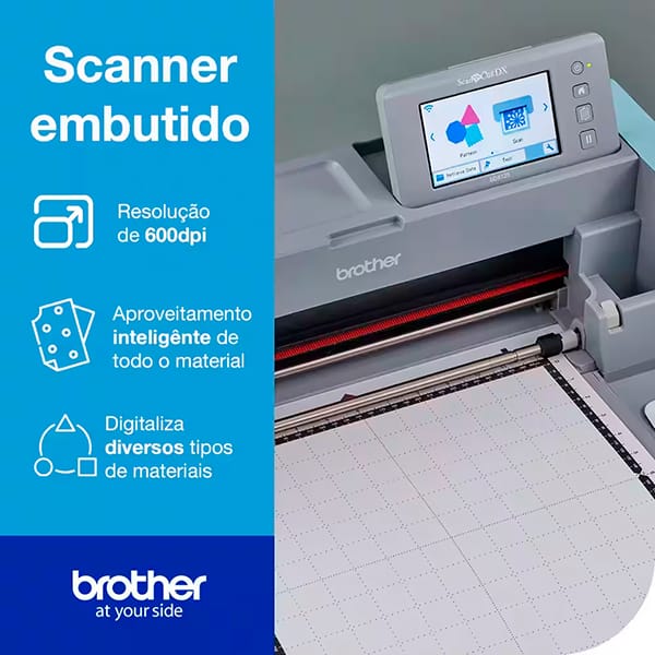 Máquina para recorte c/Scanner ScanNCut 110v Brother CX 1 UN